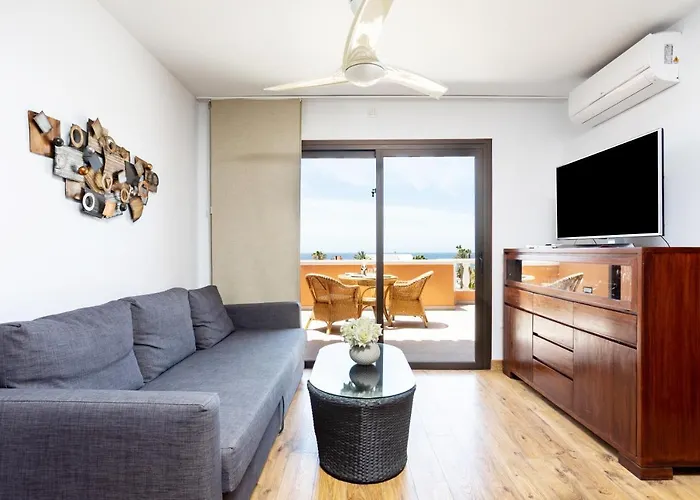 아파트 Exclusive Penthouse Playa Vistas 4 Close To The Sea And Beach, Aircondition For A Fee, Wifi, Terrace, Heated Pool *